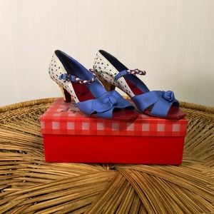 Miss L- FIRE Retro Heels